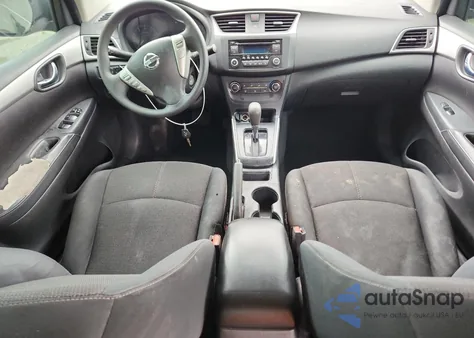 2017 Nissan Sentra S z USA, uszkodzony, nr VIN 3N1AB7AP1HY295553